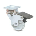 Guitel Hervieu Braked Swivel Castor 40 kg Load Capacity 50 mm Polyurethane Wheel 366524