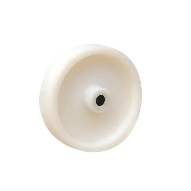 Guitel Hervieu Polypropylene One Piece White Trolley Wheel 100 mm Diameter 32 mm Width 87-410-100R12