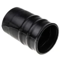 TE Connectivity Heat Shrink Boot Straight, Fluid Resistant Elastomer, Black, 43 mm 202K163-25-0