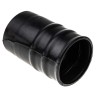 TE Connectivity Heat Shrink Boot Straight, Fluid Resistant Elastomer, Black, 43 mm 202K163-25-0