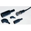 TE Connectivity Right Angle Heat Shrink Boot Fluid Resistant Elastomer 43 mm 222K163-25-0