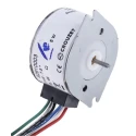 Crouzet Permanent Magnet Stepper Motor 5V, 20mNm Torque, 7.5° Step Angle, 35 mm Frame Size, 2 mm Shaft 82910003