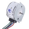 Crouzet Permanent Magnet Stepper Motor 5V, 20mNm Torque, 7.5° Step Angle, 35 mm Frame Size, 2 mm Shaft 82910003