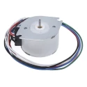 Crouzet Permanent Magnet Stepper Motor 5V, 20mNm Torque, 7.5° Step Angle, 35 mm Frame Size, 2 mm Shaft 82910003