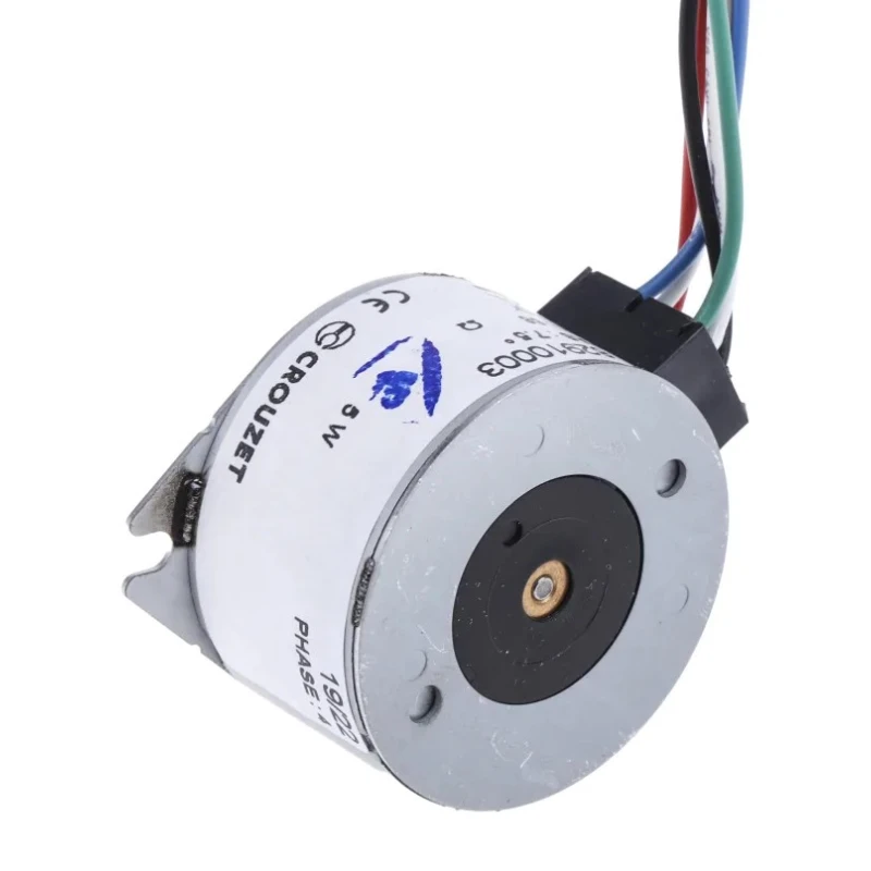 Crouzet Permanent Magnet Stepper Motor 5V, 20mNm Torque, 7.5° Step Angle, 35 mm Frame Size, 2 mm Shaft 82910003