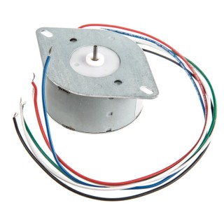 Crouzet Permanent Magnet Stepper Motor 12.9V, 57mNm Holding Torque, 7.5° Step Angle, 2mm Shaft 82920012