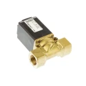 Burkert Solenoid Valve 2 Port Normally Closed Brass Body 24V AC/DC 1/2 in Orifice DN12 078654