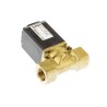 Burkert Solenoid Valve 2 Port Normally Closed Brass Body 24V AC/DC 1/2 in Orifice DN12 078654