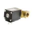 Burkert Solenoid Valve 2 Port Normally Closed Brass Body 24V AC/DC 1/2 in Orifice DN12 078654