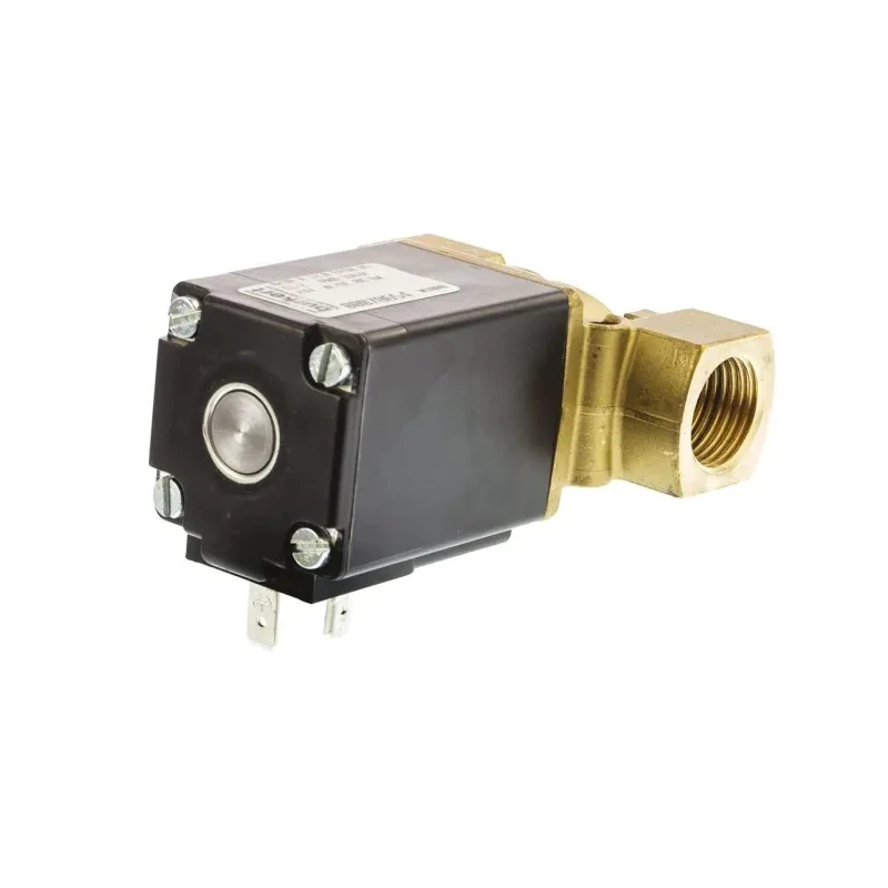 Burkert Solenoid Valve 2 Port Normally Closed Brass Body 24V AC/DC 1/2 in Orifice DN12 078654