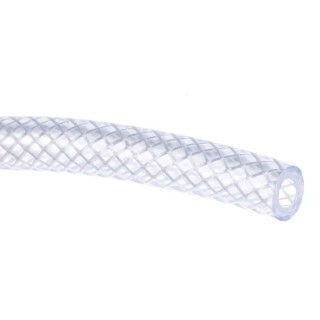 RS PRO Multi-purpose Reinforced PVC Hose Pipe 16 bar Maximum Pressure, 25 m Length, 11.5 mm Outside Diameter, 6.3 mm 440-874