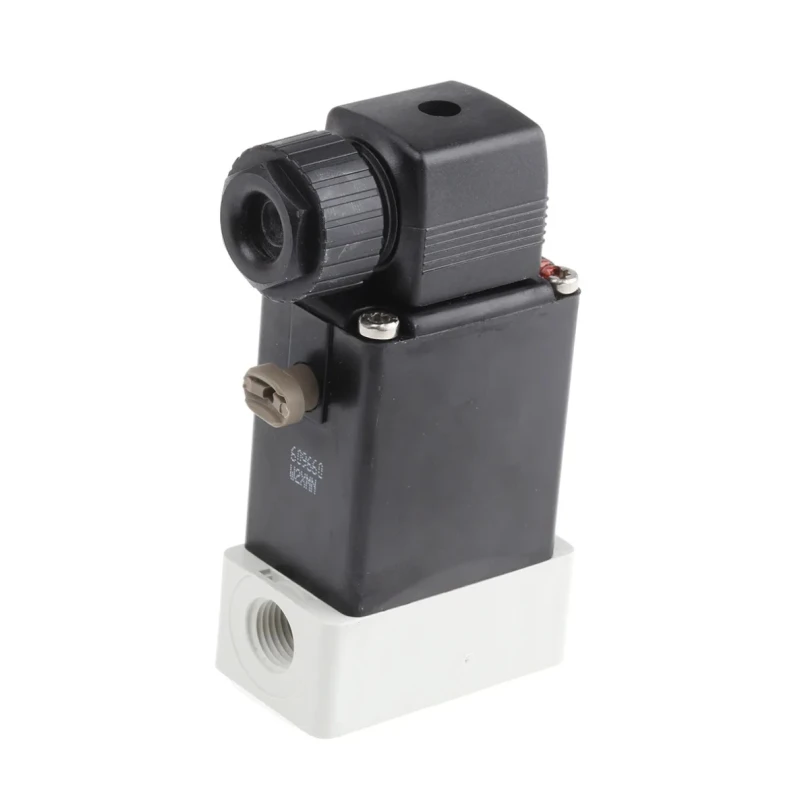 Burkert Solenoid Valve, 3 Port, NO/NC, 230V AC, 1/4 in G Threaded, 6.35 mm Outlet, Polypropylene Body, Model 078559