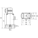 Burkert Solenoid Valve, 3 Port, NO/NC, 230V AC, 1/4 in G Threaded, 6.35 mm Outlet, Polypropylene Body, Model 078559