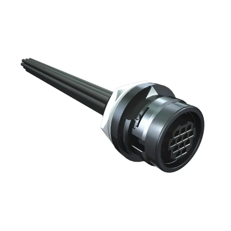 Samtec Female 12 Way Straight to Unterminated Sensor Actuator Cable 150 mm MCR-8-02-L-00.15-S-01