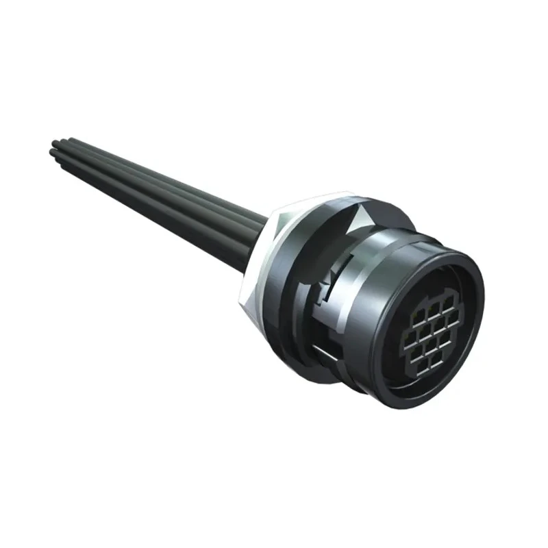 Samtec Female 12 Way Straight to Unterminated Sensor Actuator Cable 250mm MCR-8-02-L-00.25-S-01