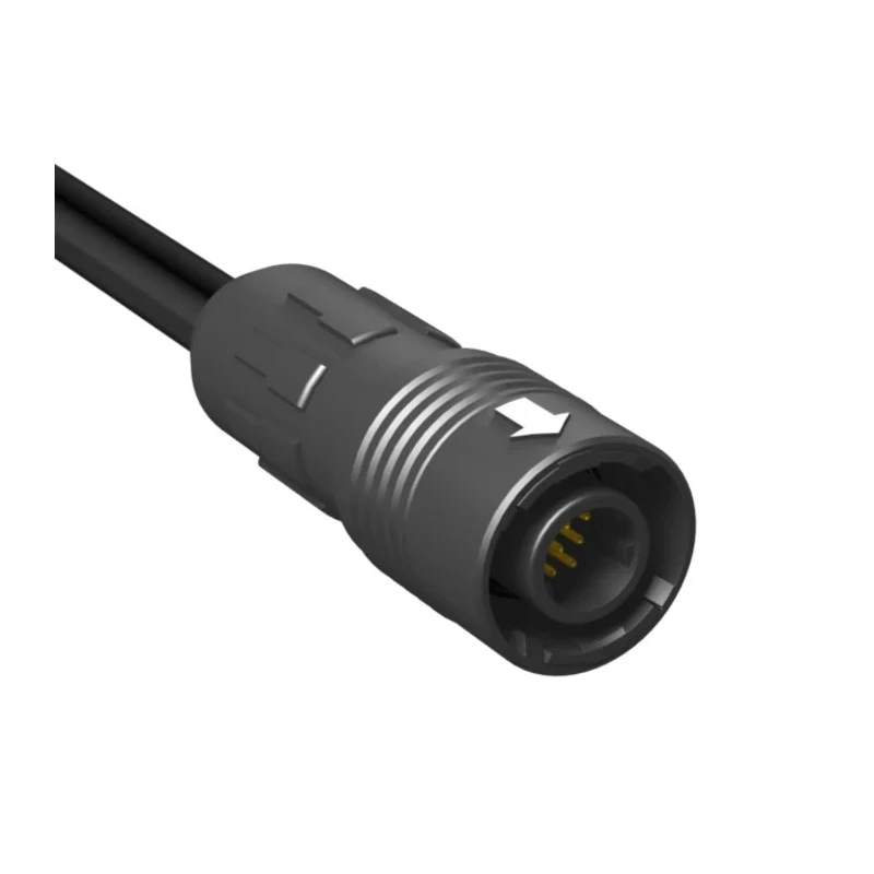 Samtec Sensor Actuator Cable 2 m, 12 Way M12 to Unterminated, MCP-8-02-L-02.00-T-BC