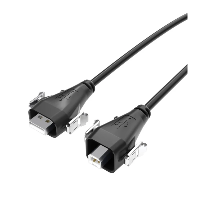 Samtec Male USB Type A to Male USB Type A USB Cable Black 3m RCU-G-03.00-AMS-BMS