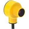 Banner Background Suppression Photoelectric Sensor Barrel Style 50 mm Detection Range PNP Output IP68 T18-2VPFF50IR-2M