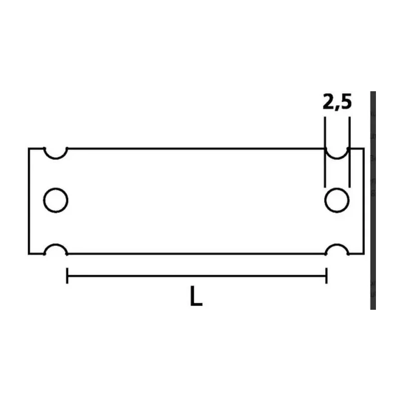 HellermannTyton Helafix Series Cable Marker Transparent Polyethylene 35mm x 10mm Cable Tie Fixing 525-10353 HC09-35-PEUV-CL