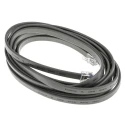 RS PRO Male RJ12 to Male RJ12 Telephone Extension Cable, Grey Sheath, 3 m RJ12