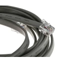 RS PRO Male RJ12 to Male RJ12 Telephone Extension Cable, Grey Sheath, 3 m RJ12