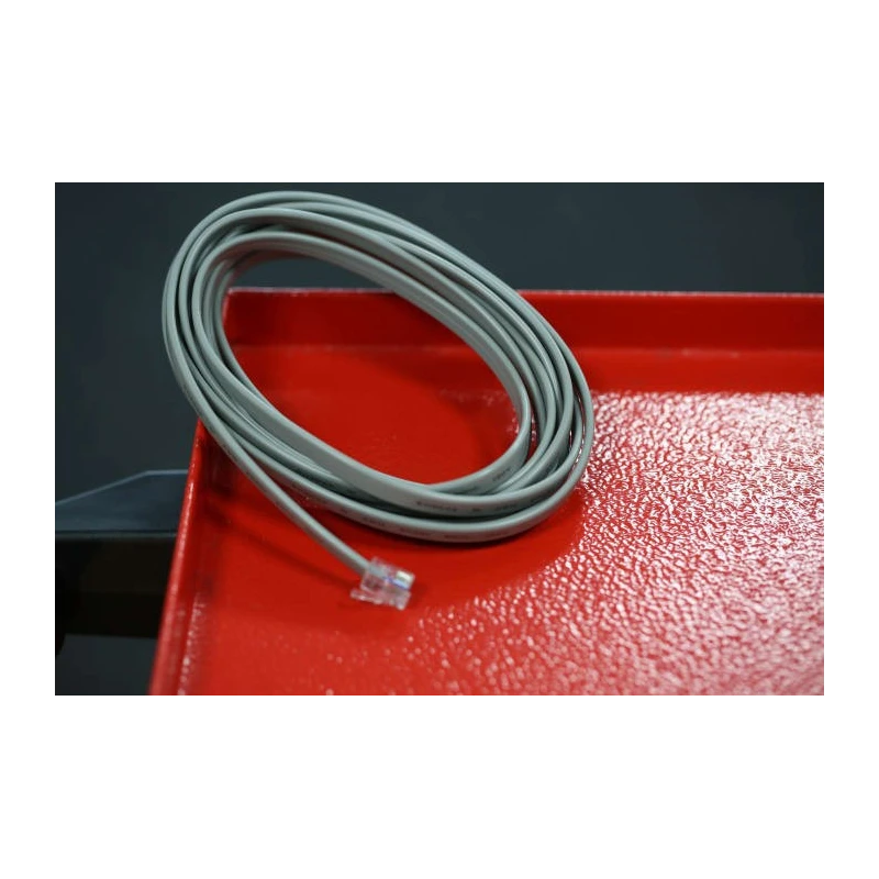 RS PRO Male RJ12 to Male RJ12 Telephone Extension Cable, Grey Sheath, 3 m RJ12