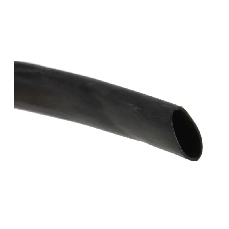 HellermannTyton Black Heat Shrink Tubing 9 mm Diameter x 5 m Length 3:1 Shrink Ratio HIS-A Series 308-10900 HIS-A-9/3-PO-X-BK