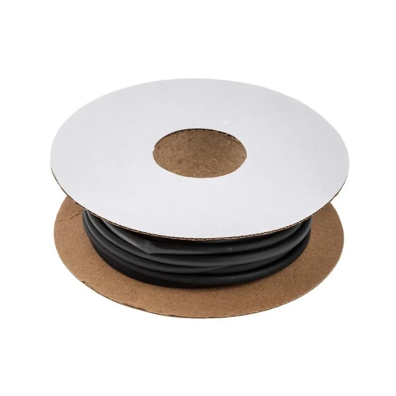 HellermannTyton Halogen Free Heat Shrink Tubing Black 3 mm Sleeve Diameter x 10m Length 3:1 308-10300 HIS-A-3/1-PO-X-BK