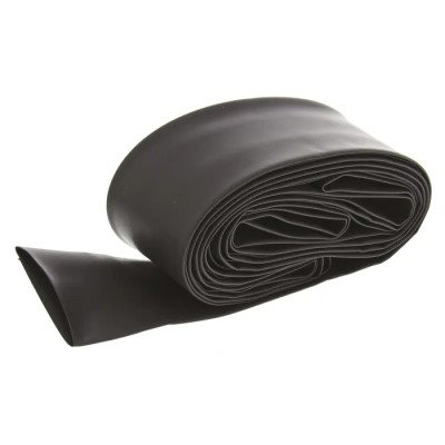 HellermannTyton Heat Shrink Tubing Black 40mm Sleeve Diameter x 5m Length 3:1 Shrink Ratio TF31 Series TF31