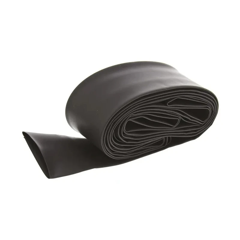 HellermannTyton Heat Shrink Tubing Black 40mm Sleeve Diameter x 5m Length 3:1 Shrink Ratio TF31 Series TF31