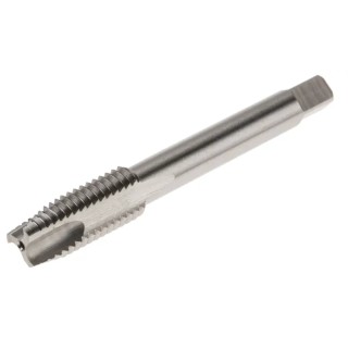 RS PRO M12 Metric Standard Spiral Point Machine Threading Tap HSS Blue Stream Tempered 455-958