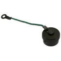 Amphenol Limited 62GB MIL-DTL-26482 Female Dust Cap Shell Size 10 Zinc Cobalt Plated Aluminium 62GB-812-10
