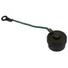 Amphenol Limited 62GB MIL-DTL-26482 Female Dust Cap Shell Size 10 Zinc Cobalt Plated Aluminium 62GB-812-10