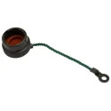 Amphenol Limited 62GB MIL-DTL-26482 Female Dust Cap Shell Size 10 Zinc Cobalt Plated Aluminium 62GB-812-10