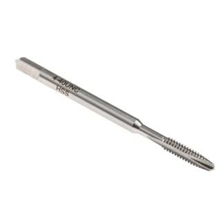 RS PRO Threading Tap 4-40 UNC Thread, UNC Standard, Spiral Point, HSS Machine Tap 455-970