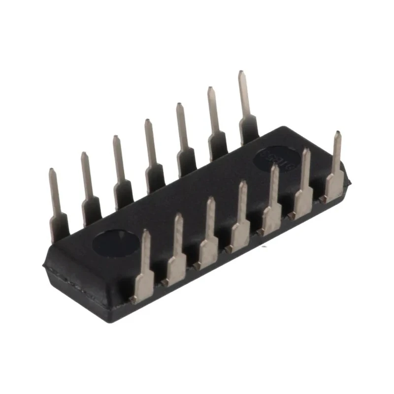Texas Instruments Octal D Type Flip Flop Logic IC 74HCT TTL Input LSTTL Output 23 MHz Clock Frequency 20-Pin PDIP SN74HCT273N