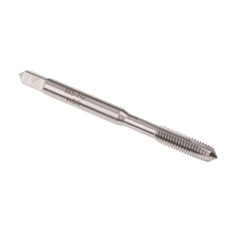 RS PRO Threading Tap, M5 Thread, Metric Standard, Spiral Point, Machine Tap, HSS, Blue Stream Tempered Finish 455-992