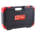RS PRO 32-Piece 1/2 in Shallow Socket Set Chrome Vanadium Steel Matt Finish 229-7278