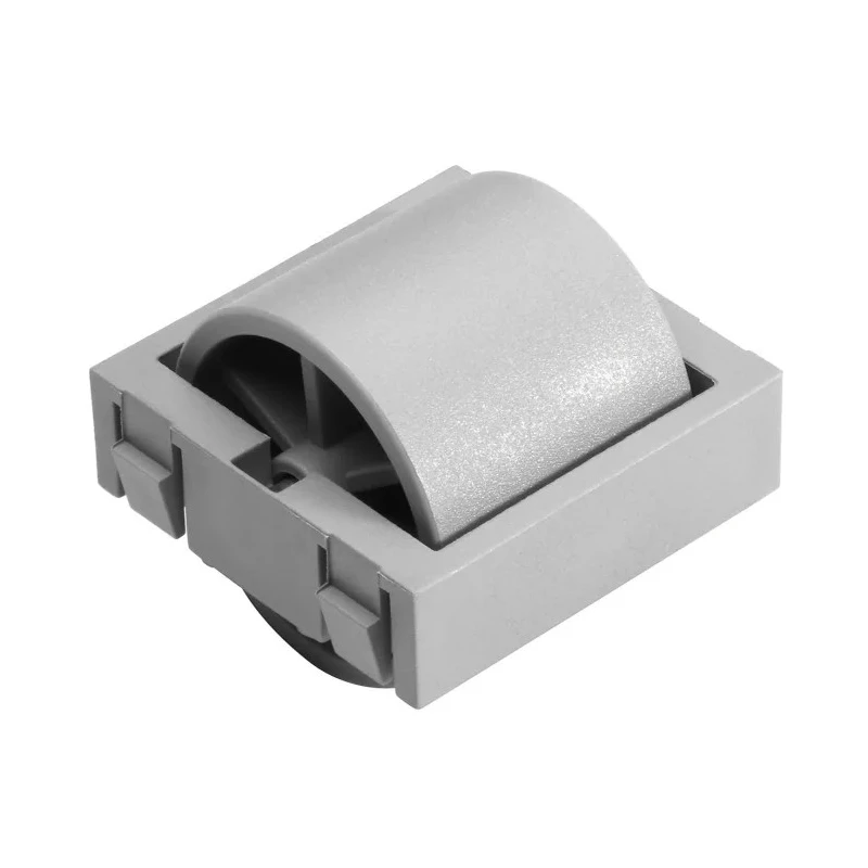 RS PRO Zinc Plated Steel Round Conveyor Roller 24 mm Diameter x 33.3 mm Length, Flange Fixing, 150 N Dynamic Load 229-9176
