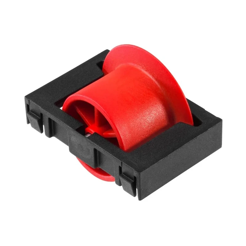 RS PRO Zinc Plated Steel Round Conveyor Roller Flange Fixing 24 mm Diameter x 33.3 mm Length, Dynamic Load Capacity 229-9183