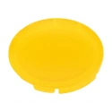 Eaton Yellow Round Push Button Lens 22.2mm Diameter, 24mm x 24mm x 3mm Height for M30C-FDL-X, M22(S)-DRL-X 216444 M22-XDL-Y