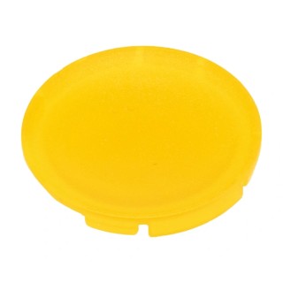 Eaton Yellow Round Push Button Lens 22.2mm Diameter, 24mm x 24mm x 3mm Height for M30C-FDL-X, M22(S)-DRL-X 216444 M22-XDL-Y
