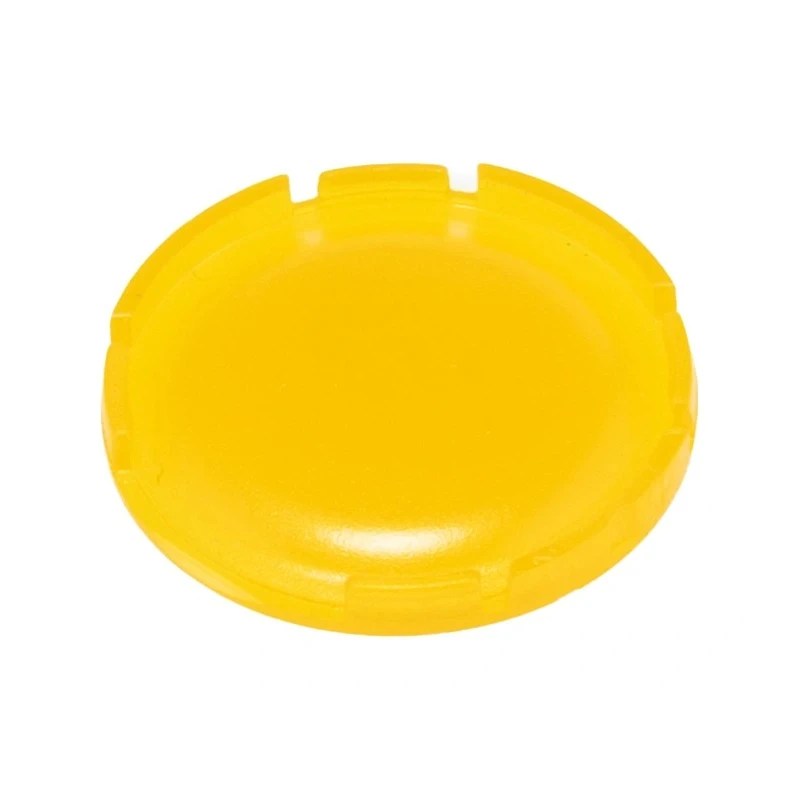 Eaton Yellow Round Push Button Lens 22.2mm Diameter, 24mm x 24mm x 3mm Height for M30C-FDL-X, M22(S)-DRL-X 216444 M22-XDL-Y