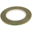 Hi-Bond Fine Line Masking Tape 6mm x 66m Rubber Adhesive Polyvinyl Chloride Backing Green HFL1200-6