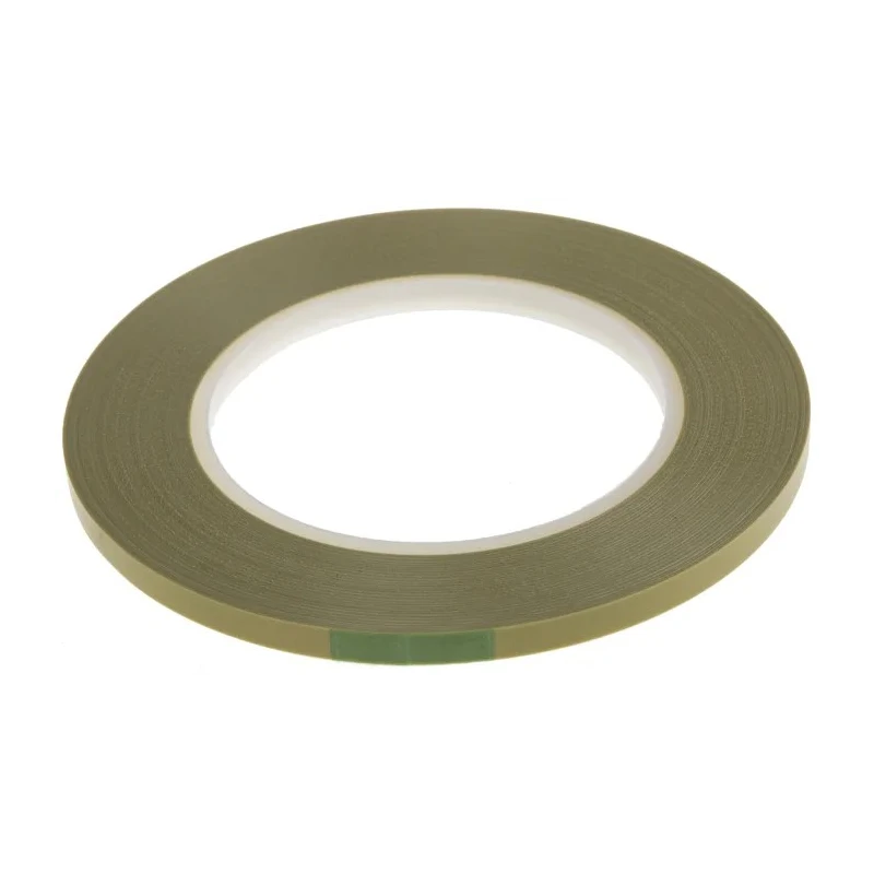 Hi-Bond Fine Line Masking Tape 6mm x 66m Rubber Adhesive Polyvinyl Chloride Backing Green HFL1200-6