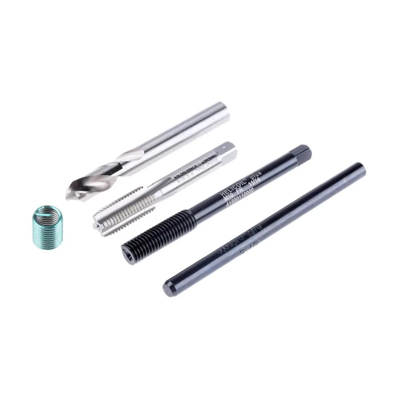 Böllhoff 34 Piece Thread Repair Kit 41851100000, Metric ISO Repair Kit with HelicoilPlus Inserts and Tools