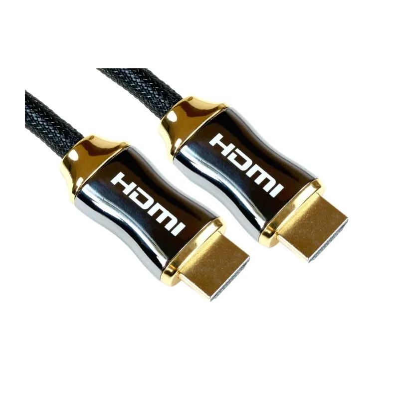 RS PRO High Speed 4K HDMI Cable 500 mm Male HDMI to Male HDMI Nylon Jacket Black 229-9967