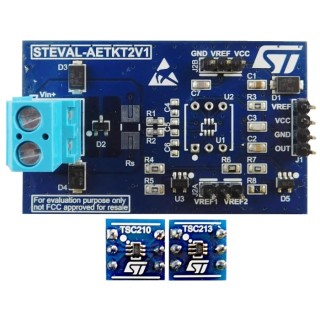 STMicroelectronics Current Sensing Amplifier Evaluation Kit STEVAL-AETKT2V1 for Current Sense Amplifiers