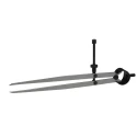 RS PRO Caliper 210 mm Straight Spring Imperial & Metric Vernier 230-0125