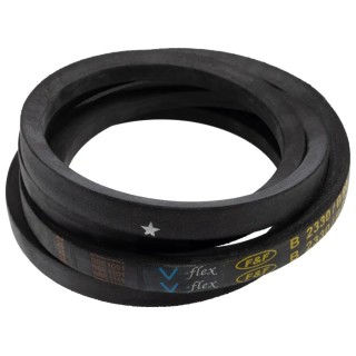 RS PRO Drive Belt Classical B Section, Polyethylene Terephthalate and Rubber, 17mm Width, 11mm Height, 2355mm 471-893
